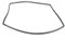 Masterpart Cooker Oven Door Seal Gasket Clip On To Fit Smeg A2, A42, SUK62MFA, UK60MFA1 Cookers & Ovens