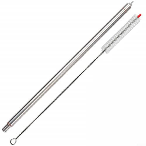 Professionelles Bierflaschenfüller-Set aus Edelstahl mit Klemme und Schlauch (A)