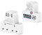 Cruise Approved UK Extension Lead Multi-Plug 7-in-1 – Non Surge for Cruise Ships – 4 USB Ports and Night Light – Works on P&O, Marella, Cunard, Fred Olsen, Ambassador and more – Cruise Essential