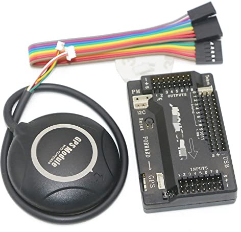 APM 2.8 ArduPilot Mega Flight Controller With Compass And 7M GPS Compatible With FPV RC Drones And Aircraft(STRAIGHT PIN)