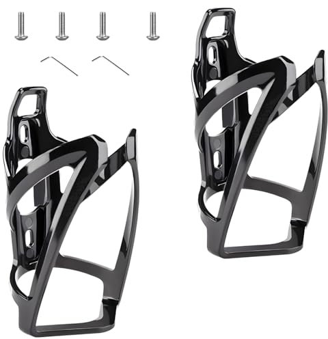 2er Set Flaschenhalter Fahrrad – Robuster und Leichter Getränkehalter für Rennrad, MTB & Citybike – Einfach zu montieren – Ideales Fahrrad Zubehör für sicheres Trinken unterwegs