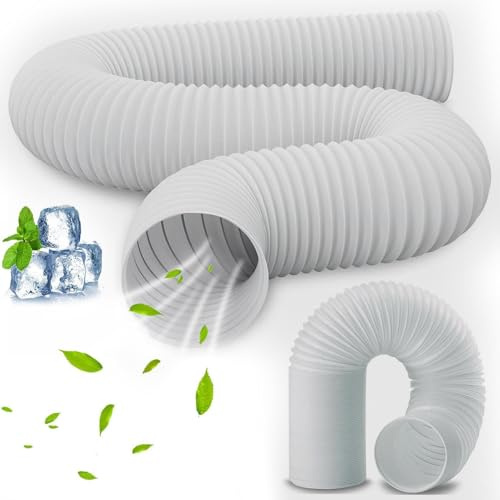 Flacher Klimaanlage Abluftschlauch Adapter, Klimaanlage Kippfenster Adapter Für 130mm/150mm Durchmesser Abluftschlauch Klimagerät Fenster, Abluftschlauchs Adapters Kippfenster Mobile/Auto Klimagerät