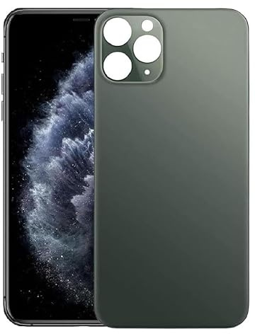 Original Back Glass Replacement for iPhone 11 Pro 5.8 inches All Carriers with Pre-Installed Adhesive and Repair 11 Pro Tool (Green)
