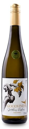 Goodvines Sparkling Riesling alkoholfreier Sekt vegan 0,0% vol kalorienarm | vegan, kalorienarm & fruchtig-frisch | Alkoholfreier Genuss mit feiner Perlage | schonend entalkoholisiert