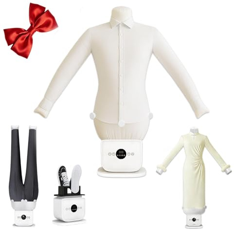 Glowdora Fer À Repasser Automatique, Fer Vapeur Portable, Séchage Rapide en 8 Minutes, Séchage À 360° sans Zones Mortes, Fer À Repasser pour Chemises, Chaussures, Pantalons Et Jupes
