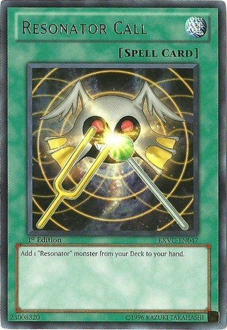 YU-GI-OH! - Resonator Call (EXVC-EN047) - Extreme Victory - Unlimited Edition - Rare by