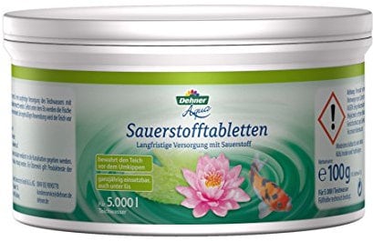 Dehner Aqua Teichwasserpflege, Sauerstofftabletten, 100 g, für ca. 5.000 l