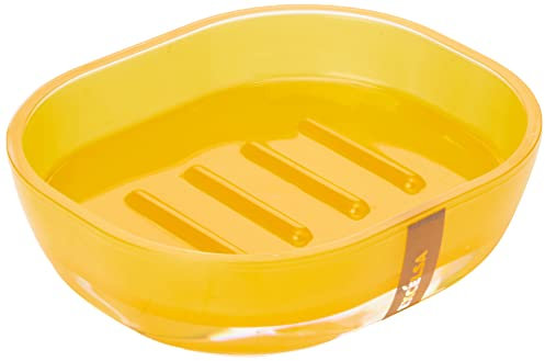 Excelsa EX46929 Porte-Savon Polystyrol Jaune 22,5 x 15,5 x 6 cm