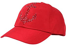 MADSea Damen Segelcap Anker, Farbe:rot