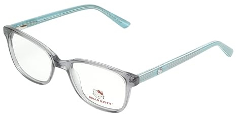Hello Kitty Youth Girl's Eyeglasses HK312 HK/312 2-Grey Crystal Optical Frame