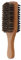 Ogquaton Brosse à cheveux en poils pour femmes et hommes - Brosse à cheveux pour pagaie carrée plate en bois naturel - Pour épais/fins/minces/ondulés/raides/longs/cheveux courts, haute qualité