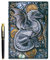 3D Fly Dragon Vintage Tagebuch+Stift Set,A5 Notizbuch Liniert,Personal Organizer DND Journal Notebook Planner,GeburtstagGeschenk für Männer Frauen Erwachsene Kinder(Colorful)