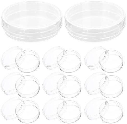 iplusmile Chemie Petrischale Petrischale 35mm 30 Stücke Petrischale Mit Deckel Petrischale Glas Labor Petrischalen Petrischale Gewebekulturplatte Für Die Schule