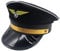 NUOBESTY Pilotenmütze 25 X 18 cm Kinder-Pilotenmütze Verstellbare Pilotenmütze Kostüm Piloten-Cosplay-Hut Kapitänsmütze Pilotenmütze Dekoration Für Erwachsene Kinder Party Cosplay