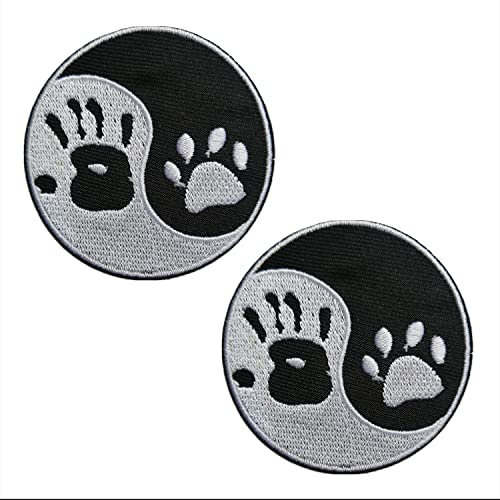 BPA 2 Stück Aufnäher, Patches zum Aufbügeln, Bügel Flicken
