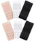 Lusofie 6 Pack Elastic Bra Extenders 3 Hook 3 Row Soft and Comfortable Bra Strap Extender Bra Band Extender for Women (3 Colors)