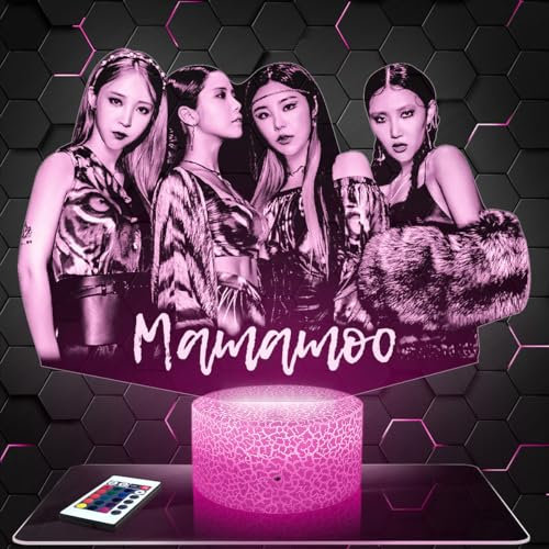 Lampe Mamamo deko Zimmer Mädchen Lampe 3D Mamamoobjekt k-pop Korea Koreanischer Pop Geschenk gedämpftes Licht Nachtlicht deko Büro. Eigenartig Geschenk Weihnachten Teenager
