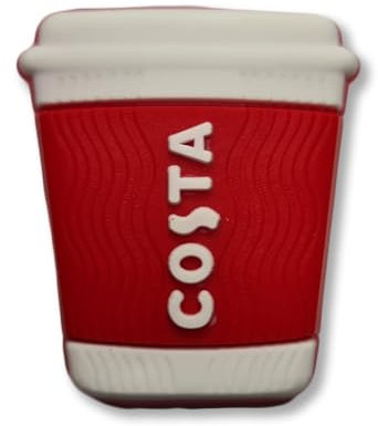 Super Cute Tall Coffee Cup - Charms For Crocs/Shoes - PVC - Drink - Latte