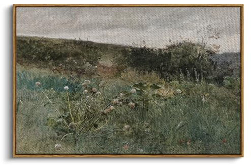 InSimSea Gerahmte Leinwand-Wandkunst, Vintage-Dekor, rustikale klassische Gemälde für Wanddekorationen, große Drucke, Kunstwerke, Wohnzimmer, Zuhause, Küche, Bauernhaus, Badezimmer, Dekoration, 61 x