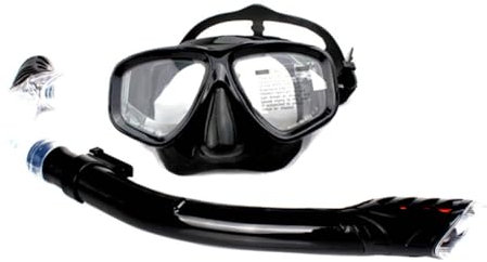 MILISTEN Tauchmaske aus Glas schnorchelsets schnorchel Set Snorkeling Set Schwimmbrille Schnorchelmaske Tauchermaske Antibeschlag-Tauchmaske voll trocken einstellen Gläser Beatmungsschlauch