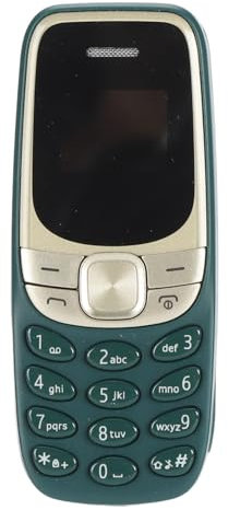 Gugxiom Kleines -Handy, Bluetooth-Handy, 0,66 Zoll, Entsperrter Freisprech-Bluetooth-Kopfhörer, Wählgerät, Unterstützt Dual-SIM-Karte für Studenten (Green)