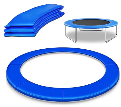 Astis Federabdeckung Randschutz Randabdeckung Trampolin Randabdeckung für Trampolin Ø 244cm Rahmenpolsterung universell Federabdeckung Randschutz, UV-resistent, Reißfestes (244)