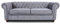 Easy4You Chesterfield Grau 3-Sitzer Sofa Sofas für Wohnzimmer Sofagarnituren mit Holzfüße Set Sofas & Couches Capri 09