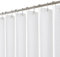 meioro Rideau de Douche Blanc, Anti Moisissure Waffle Tissu Texturé Lourd Rideaux avec 12 Crochets, 180 x 210cm Imperméables Drap de Douche de Luxe en Tissu Lesté pour Salle de Bain, Baignoire