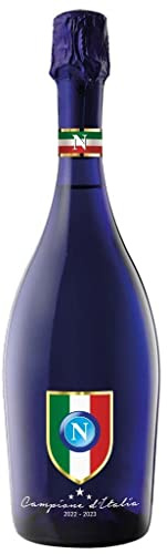 Bottega Prosecco DOC Ufficiale SSC Napoli Edizione Limitata Scudetto Serie A - 750ml (Confezione da 6)