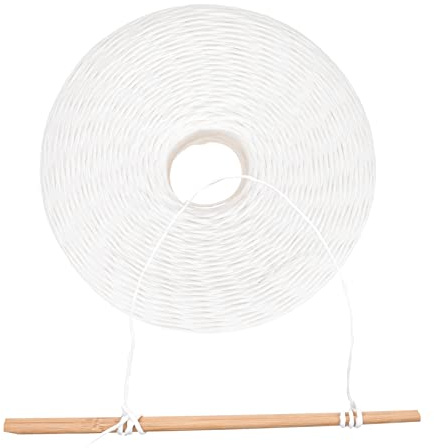 OSALADI 1 Rollo Cuerda Kraft DIY para Pantallas de Lámparas Artesanales para Manualidades Flexibilidad y Diseño
