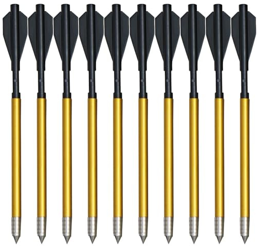 YAK Archery Mankung Sobek Armbrustbolzen 6,5 Zoll 10er Pack