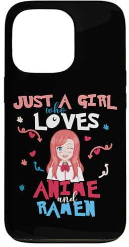 Hülle für iPhone 13 Pro Anime Frauen Teen Girl Who Loves Ramen