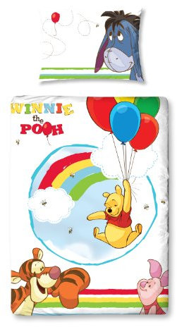 Winnie Pooh - Bettw�sche Classic - Bettbezug 120 x 150cm - Kissen 62 x 42cm