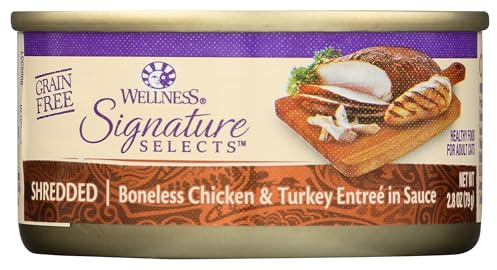 Wellness, Cat Food Signature Selects Chicken Turk, 2.8 Ounce