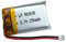 3.7V Li-ion 502030 Battery 250mAh w/JST Ph1.25 Plug fit for VXi BlueParrott B250-XT Wireless Bluetooth Headset Nextbase Dashcam Battery Replacement - (1 PACK)