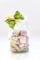 Italpak- Sacchetti Trasparenti Fondo Quadro Barbie Celofán Transparentes con Base Cuadrada, Bolsas Plastico para Chuches, tartán, Color, 8+5x28cm (X000000082807)
