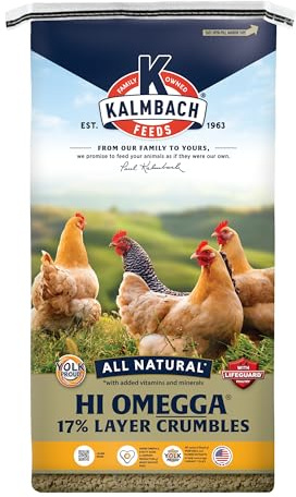 Kalmbach Feeds Hi Omega All Natural Layer Crumbles, 50 Lb