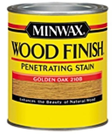 Minwax 22102 1/2 Pint Wood Finish Interior Wood Stain, Golden Oak by Minwax