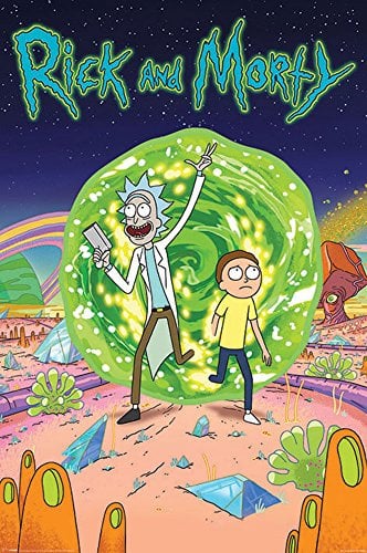 Rick & Morty - Poster - Portal + Ü-Poster