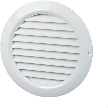 VIOKS Lüftungsgitter Anschluss: 150mm mit: Übergang Abluftrohr Abluftadapter Dunstabzughaube Trockner