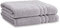 Catherine Lansfield Zero Twist Bath Sheet Pair Silver, 90x140cm x2