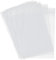 Anstore 100 Resealable 10x15cm Clear Polyethylene Food Storage Bags, Reusable, Extruded, LDPE, Self Seal, Transparent
