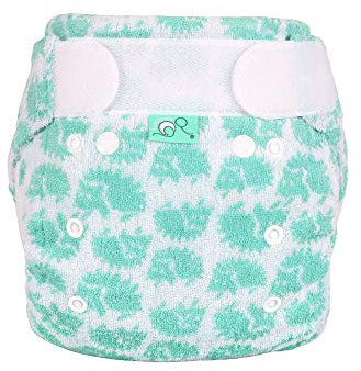TOTSBOTS - Bamboozle Night Windeln - Umweltfreundliche wiederverwendbare Windeln für Babys aus Bambus - Hedgehug (2,7-8,2 kg)