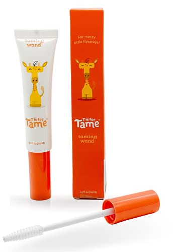 T is for Tame Hair Taming Cream Wand for Flyaways, Frizz - Natural & Vegan Styling Wand - Slick Back Smoothing Stick - Anti-Frizz, Flyaway Hair Tamer (1 pk)