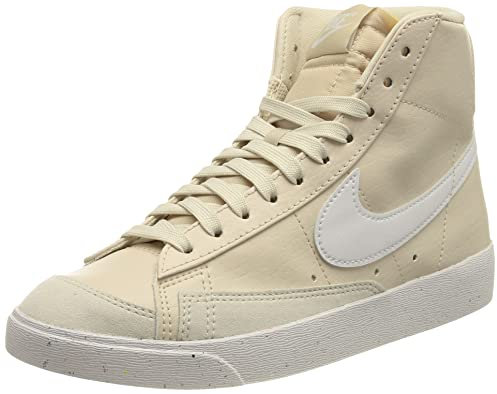 Nike Damen Blazer Mid 77 Next Nature Basketball Shoe, Light Orewood Brown/White, 38 EU