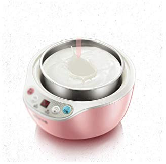 Yogurt Maker Yogurtera Digital automática con Pantalla LCD y tarros de Yogur - Hacer Yogur Natural en casa Heladera