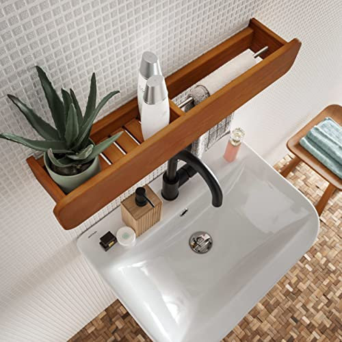 Destiny Wandboard SPA & Living mit Handtuchstange 64x13x10 cm Teak