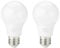 Amazon Basics LED-Leuchtmittel mit E27 Edisongewinde, 8 W (entspricht 60 W), Warmweiß, Nicht Dimmbar (2 Stück)