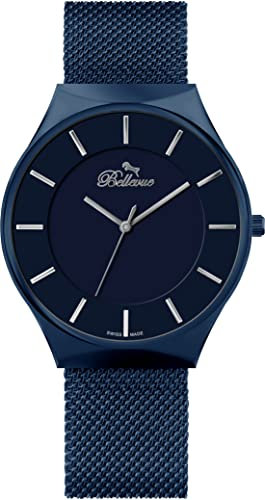 Bellevue Herren Analog-Digital Automatic Uhr mit Armband S0367639