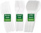 BIODORF Couverts réutilisables respectueux de l'environnement | 150 pièces (50 fourchettes compostables, couteaux, cuillères) | Sans plastique | Couverts biodégradables